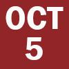 OCt 5