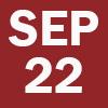 SEP 22