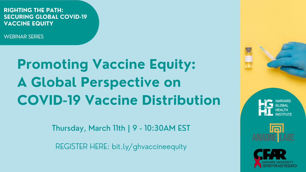 Promoting Vaccine Equity: 
